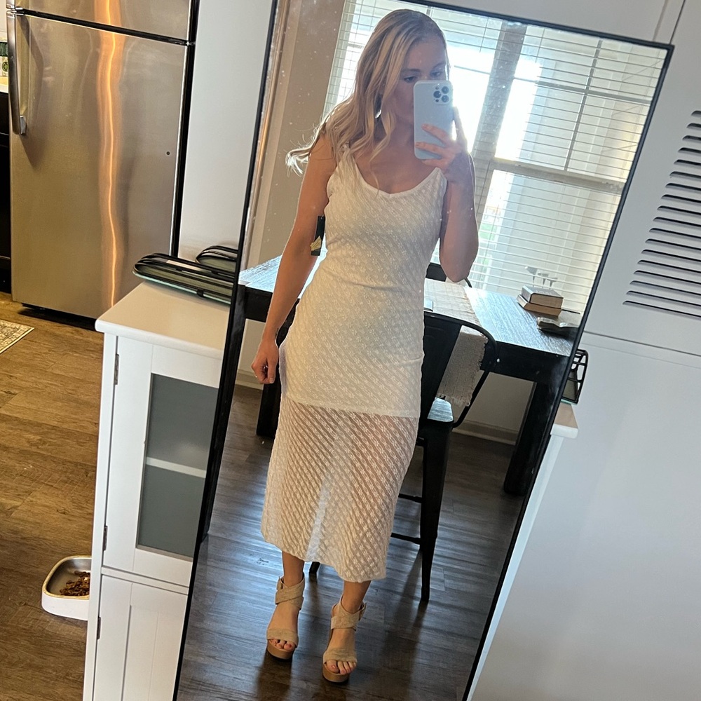 Target White Sleeveless Dress